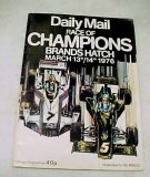 (image for) Daily Mail Race of Champions Official Program, March 13-14, 1976