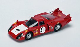 (image for) Alfa Romeo 33/2 #41 - Baghetti/Vaccarella - Le Mans 1968
