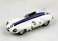 (image for) Jaguar D-Type #9 - Walters / Spear - LeMans 1955