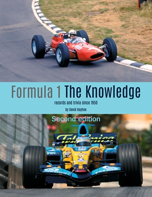 (image for) 'Formula One The Knowledge' by David Hayhoe - SECOND EDITION