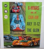 1970 Watkins Glen 6-Hour / Can Am - Official Event Poster (image for) 1970 Watkins Glen 6-Hour / Can Am - Official Event Poster
