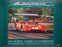 Michael Turner 1991 North American Exhibition Poster (image for) Michael Turner 1991 North American Exhibition Poster